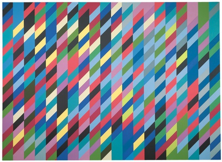 Bridget Riley, 'Cool Place', 1990. © Bridget Riley 2014. All rights reserved.