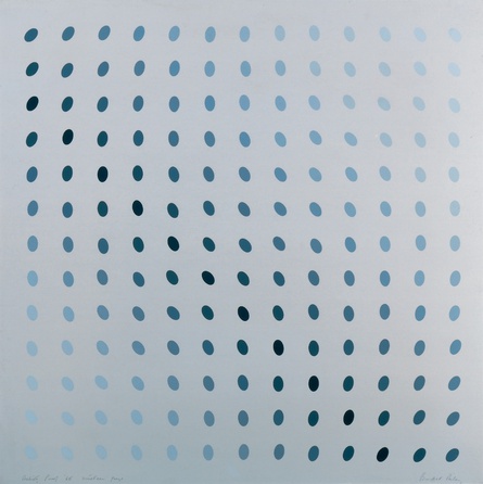 Bridget Riley, 'Untitled (Nineteen Greys B)', 1968. © Bridget Riley 2015. All rights reserved.