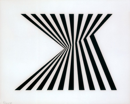  Bridget Riley, 'Fragment 1', 1965. © Bridget Riley 2015. All rights reserved.