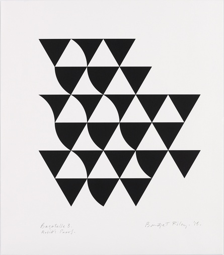 Bridget Riley, 'Bagatelle 3', 2015. © Bridget Riley 2016. All rights reserved.