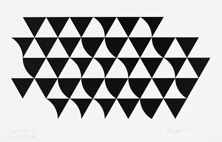 Bridget Riley, 'Bagatelle 2', 2015. © Bridget Riley 2015. All rights reserved.