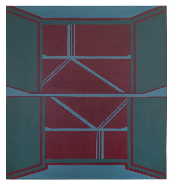 Tess Jaray's Palace Red Acquired by the Centre Pompidou